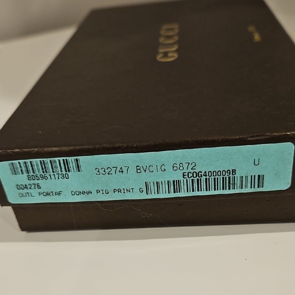 Gucci Tan GG Embossed Wallet - Picture 4 of 4